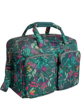 Lug Drifter Duffel Bag Evermore Flora Green HTF